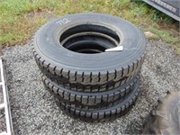 3 Michelin X 10R22.5 XZE Tires