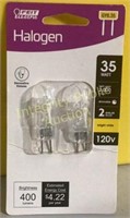 Feit Electric 35W Halogen Light Bulbs GY6.35