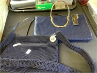 4  Vintage handbags, The Sak, Italian leather