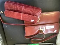 Etienne Aigner, Liz Claiborne vintage handbags.
