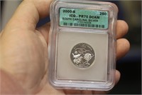 ICG Graded Slabbed Silver Quarter