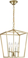 $277  ANJIADENGSHI Lantern Pendant Light  Golden