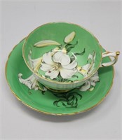 Paragon Easter Lily Tea Cup & Saucer