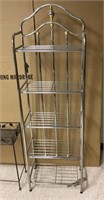 6' Stainless steel baker's rack