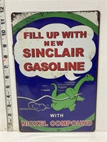 Metal sign- Sinclair gasoline