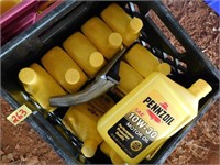 CRATE OF PENNZOIL