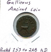 Gallienus Ancient Coin - Ruled from 253 to 268