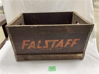 Falstaff Wooden Beer Crate
