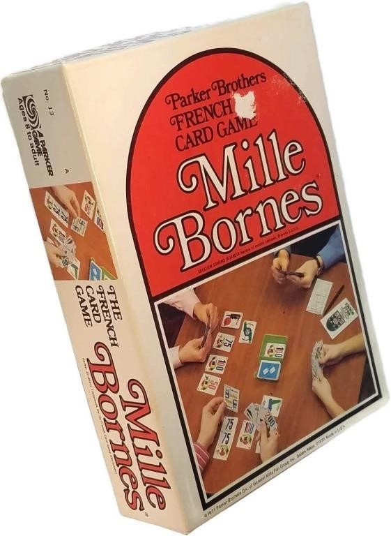 VINTAGE Mille BORNES French Card Game