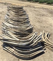 Lot of Approx (338) 1 1/2" Aluminum Siphon Pipe