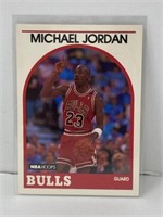 1989 NBA HOOPS HOF MICHAEL JORDAN CARD