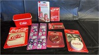 Coca-Cola collection qty 9 items