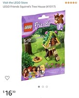 LEGO friends squirrels tree house 41 pieces -
