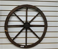 Antique Small Wagon Wheel