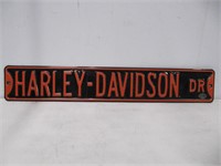METAL HARLEY DAVIDSON SIGN