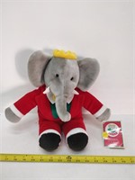 Gund Barbar stuffed elephant