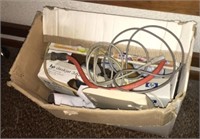 Box of cords and more
