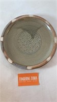 Chevron Pottery Plate