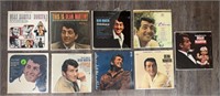 (9) Vintage Dean Martin Vinyl Records