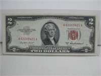 1953 A Red Seal US Note 2 Dollar
