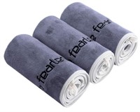 NEW CASOFU Gym Towels Set Microfiber 3-pk