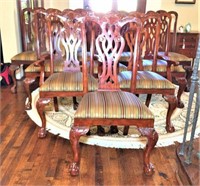 Maitland-Smith Carved Dining Chairs