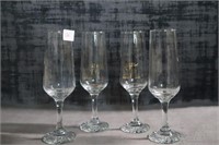 Olympic champagne glasses