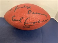 Earl Campbell Autographed Football