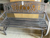 ROCKING WELCOME BENCH