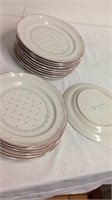 16 Victoriana plates