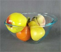 Vintage Pyrex Mixing Bowl with Walls Ceramic Fruit