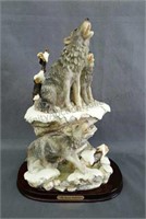 The Crosa Collection large Wolf Sculpture