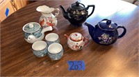 Teapots, pitcher -China & Japan