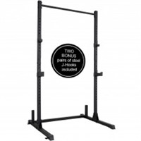 Squat Rack 800 LB Capacity Power Rack 2"x 2" Stee