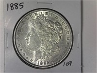 1885 Morgan Silver Dollar