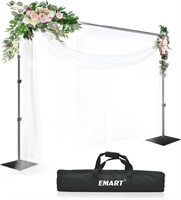 EMART Backdrop Stand 8.5x10ft with Heavy Duty Flat
