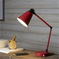 $40 Better Homes & Gardens Metal Desk Lamp W/ USB