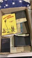 WW II ephemera lot includes books, postcards,