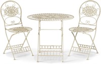 Alpine KIY212A-WT Bistro Set 28" White