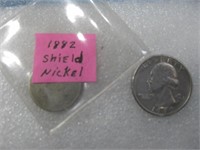 1882 Shield Nickel As Pictured