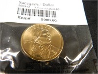 2009-D Sacagawea Dollar; Uncirculated-60;
