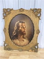 Jesus print in frame
