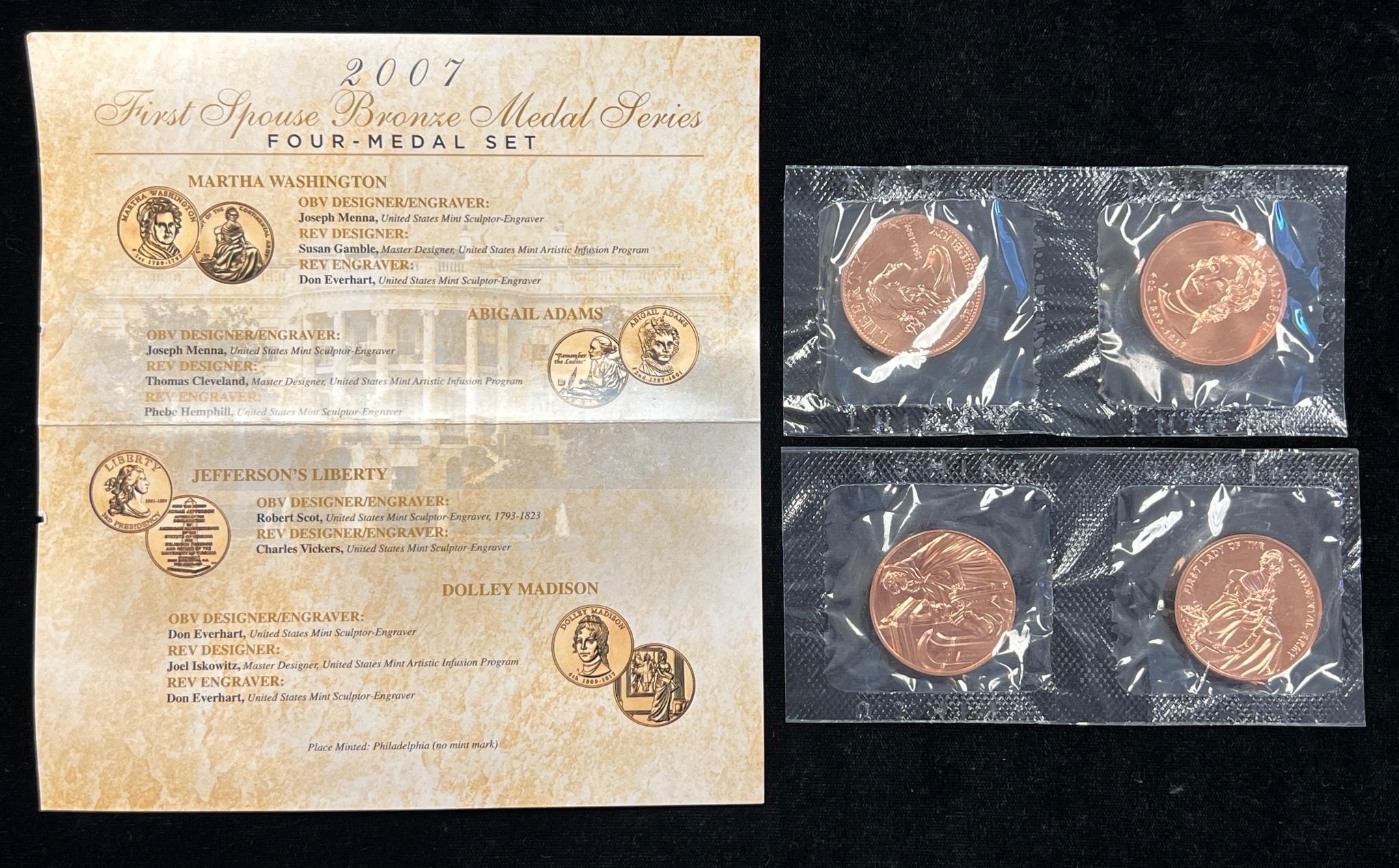2007 First Spouse Bronze Medal Series