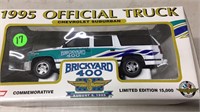 NEW BRICKYARD 400 1995 CHEVY TAHOE DIE CAST BANK