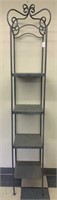 Metal Grey 4-Shelf