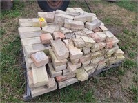 Pallet of bricks