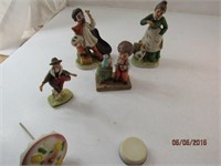 Figurines Assortment includes Norman Rockwell
