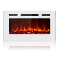 Maxhonor Electric Fireplace Inserts Freestanding