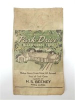 Vintage Park Drive Grass Seed Sack
