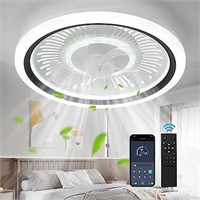 Spnoid Ceiling Fan with Lights and Remote,20"